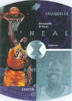 1997-98 SPx #22 Shaquille O'Neal Front