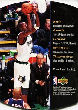 1997-98 SPx #25 Kevin Garnett Back