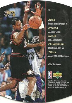 1997-98 SPx #30 Allen Iverson Back