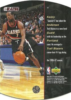1997-98 SPx #34 Kenny Anderson Back