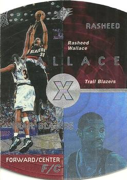 1997-98 SPx #35 Rasheed Wallace Front