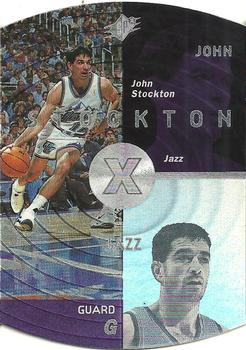 1997-98 SPx #45 John Stockton Front