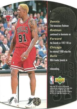 1997-98 SPx #8 Dennis Rodman Back