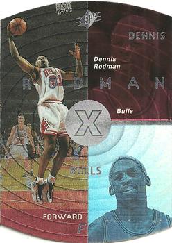 1997-98 SPx #8 Dennis Rodman Front