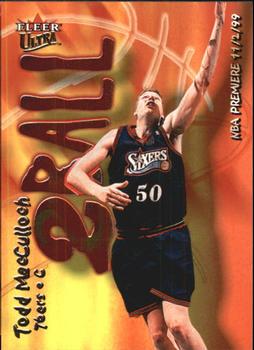 2000-01 Ultra - Two Ball #5 TB Todd MacCulloch Front