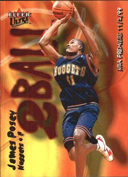 2000-01 Ultra - Two Ball #7 TB James Posey Front