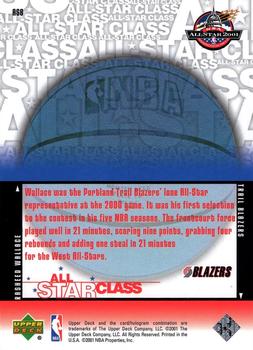 2000-01 Upper Deck - All-Star Class #AS8 Rasheed Wallace Back