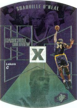 1997-98 SPx - Hardcourt Holoview #HH14 Shaquille O'Neal Front