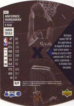 1997-98 SPx - Hardcourt Holoview #HH17 Anfernee Hardaway Back