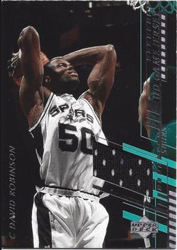 2000-01 Upper Deck - UD Game Jerseys (Series One) #DR-C David Robinson Front