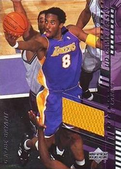 2000-01 Upper Deck - UD Game Jerseys (Series One) #KB-C Kobe Bryant Front