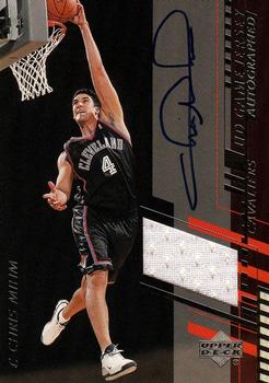 2000-01 Upper Deck - UD Game Jerseys (Series Two) #A-CM Chris Mihm Front