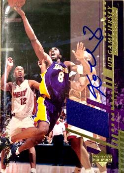 2000-01 Upper Deck - UD Game Jerseys (Series Two) #A-KB Kobe Bryant Front