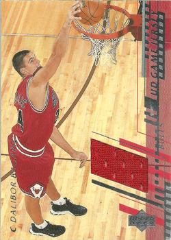 2000-01 Upper Deck - UD Game Jerseys (Series Two) #DB-C Dalibor Bagaric Front