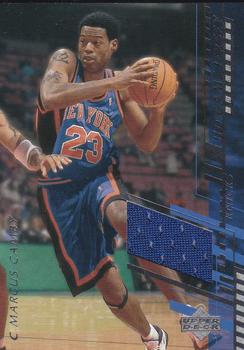 2000-01 Upper Deck - UD Game Jerseys (Series Two) #MA-H Marcus Camby Front