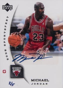 2005 Upper Deck SportsFest - Autographs #NBA3 Michael Jordan Front