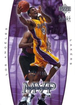 2000-01 Upper Deck - UD Exclusives Silver #420 Kobe Bryant Front