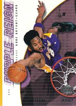 2000-01 Upper Deck - UD Exclusives Silver #435 Kobe Bryant Front