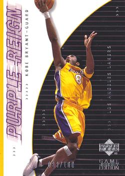 2000-01 Upper Deck - UD Exclusives Silver #438 Kobe Bryant Front