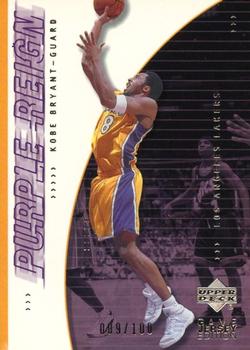 2000-01 Upper Deck - UD Exclusives Silver #443 Kobe Bryant Front