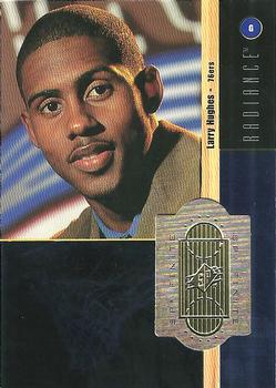 1998-99 Upper Deck - 1998-99 SPx Finite Rookie Update Radiance #218 Larry Hughes Front