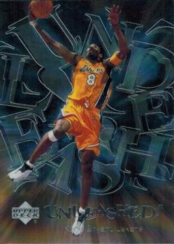 2000-01 Upper Deck - Unleashed #U8 Kobe Bryant Front