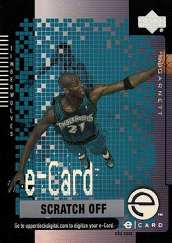 2000-01 Upper Deck - e-Cards (Series Two) #EC2 Kevin Garnett Front