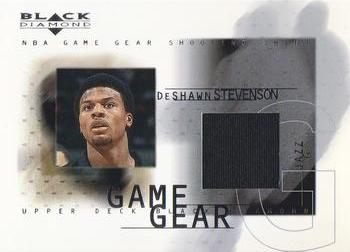 2000-01 Upper Deck Black Diamond - Game Gear #DS DeShawn Stevenson Front