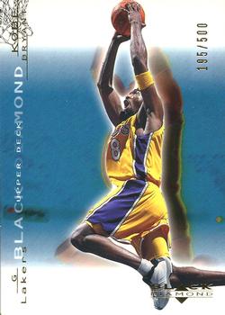 2000-01 Upper Deck Black Diamond - Gold #38 Kobe Bryant Front