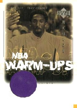 2000-01 Upper Deck Encore - NBA Warm-Ups #KB-W Kobe Bryant Front