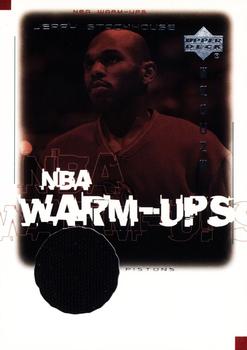 2000-01 Upper Deck Encore - NBA Warm-Ups #JS-W Jerry Stackhouse Front