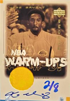 2000-01 Upper Deck Encore - NBA Warm-Ups Autographs #KB-A Kobe Bryant Front