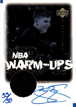 2000-01 Upper Deck Encore - NBA Warm-Ups Autographs #MM-A Mike Miller Front