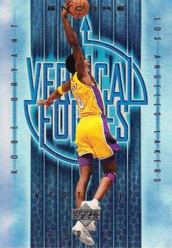 2000-01 Upper Deck Encore - Vertical Forces #VF1 Kobe Bryant Front