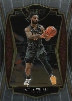 2020-21 Panini Select #103 Coby White Front