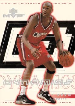 2000-01 Upper Deck MVP - Dynamics #D5 Lamar Odom Front