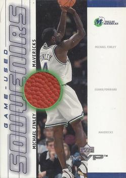 2000-01 Upper Deck MVP - Game-Used Souvenirs #MF-S Michael Finley Front