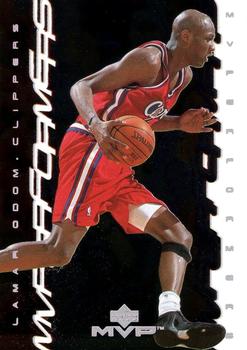 2000-01 Upper Deck MVP - MVPerformers #P8 Lamar Odom Front