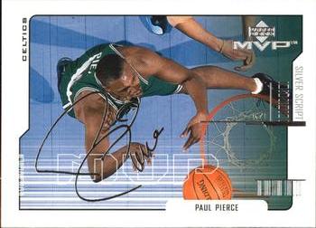 2000-01 Upper Deck MVP - Silver Script #9 Paul Pierce Front