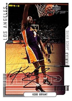 2000-01 Upper Deck MVP - Silver Script #189 Kobe Bryant Front