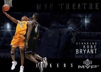 2000-01 Upper Deck MVP - MVP Theatre #M1 Kobe Bryant Front