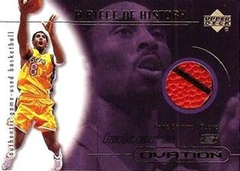 2000-01 Upper Deck Ovation - A Piece of History #KB-B Kobe Bryant Front