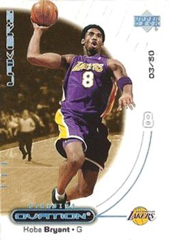 2000-01 Upper Deck Ovation - Standing Ovation #26 Kobe Bryant Front