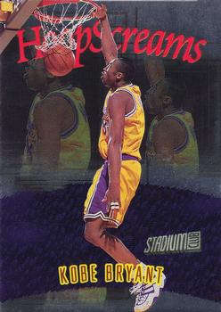 1997-98 Stadium Club - Hoop Screams #HS9 Kobe Bryant Front