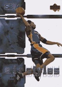 2000-01 Upper Deck Slam - Air Styles #AS8 Kobe Bryant Front