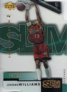2000-01 Upper Deck Slam - Extra Strength Gold #17 Jerome Williams  Front
