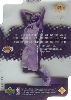 2000-01 Upper Deck Slam - Extra Strength Gold #27 Kobe Bryant  Back