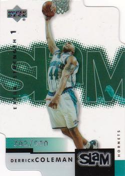 2000-01 Upper Deck Slam - Extra Strength Silver #7 Derrick Coleman  Front