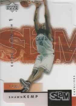 2000-01 Upper Deck Slam - Extra Strength Silver #11 Shawn Kemp  Front