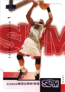 2000-01 Upper Deck Slam - Extra Strength Silver #28 Alonzo Mourning  Front